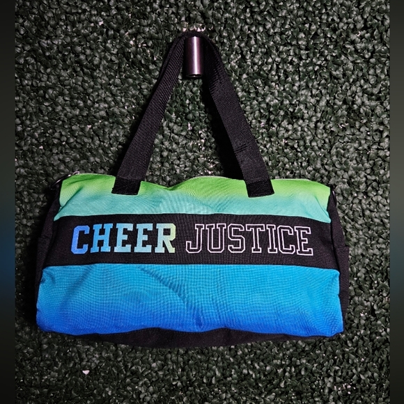 Justice Other - Justice Cheer Bag - Green and Blue Tote Bag